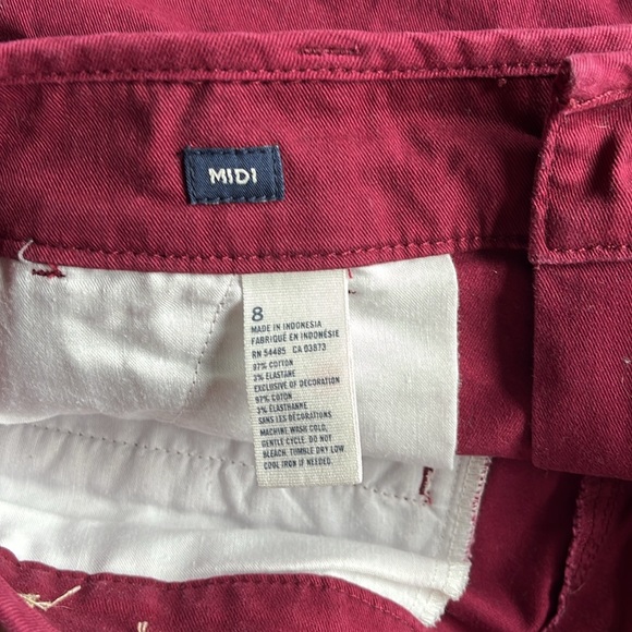 American eagle midi chino shorts size 8 - Picture 4 of 4